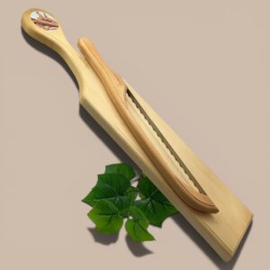 Ensemble planche et scie pour baguette